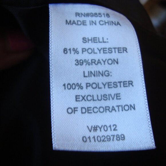 Coldwater Creek Multicolor Jacket Lined sz PS - Picture 5 of 5